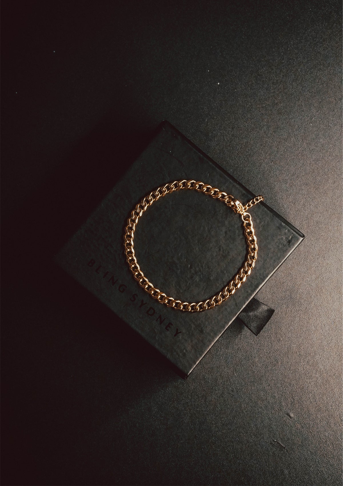 Cubano with link (gold)