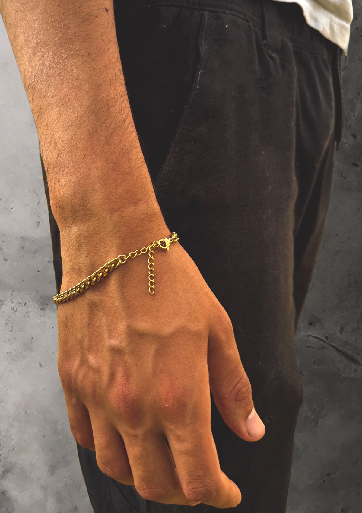 Cubano with link (gold)