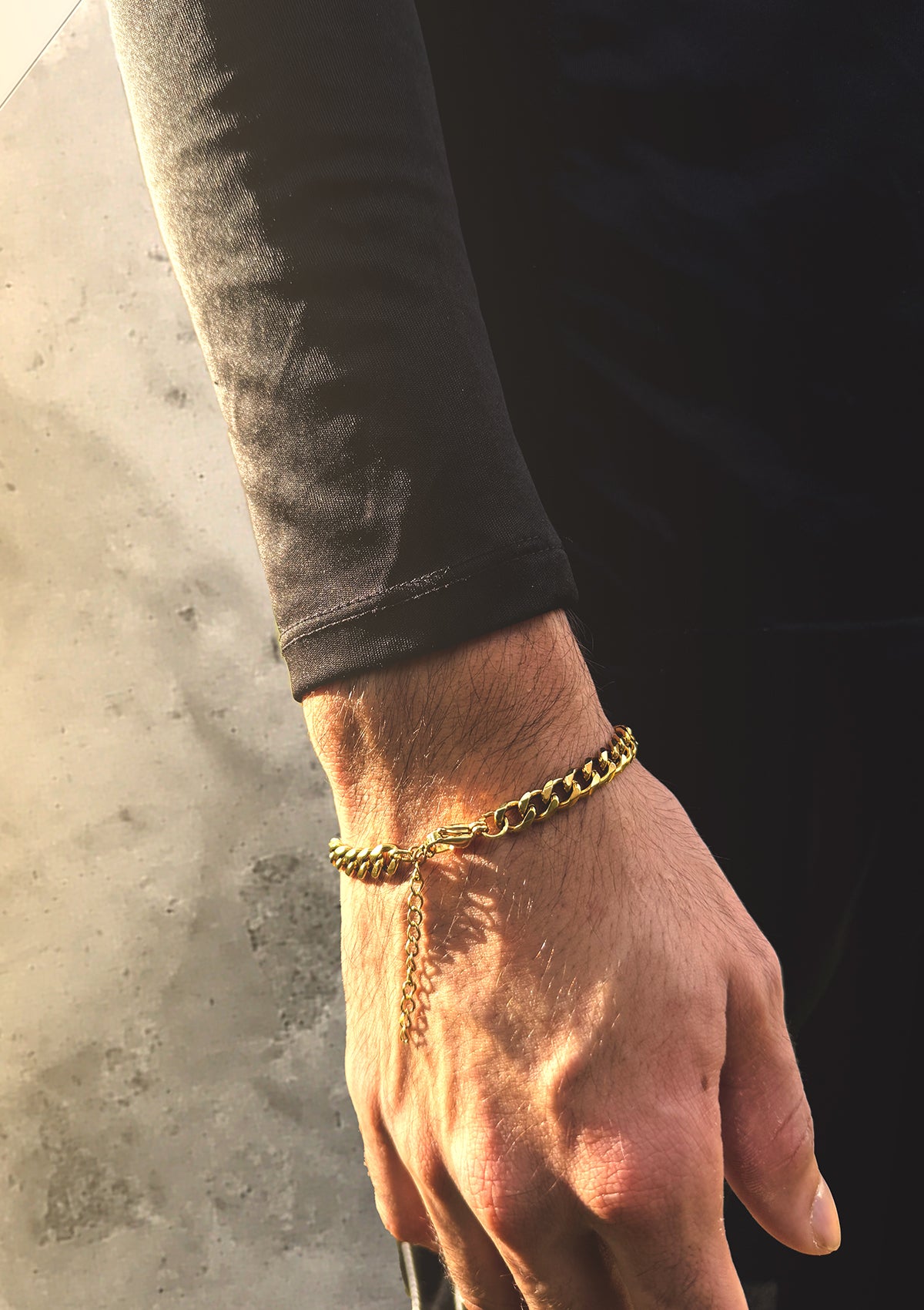 Cubano with link (gold)